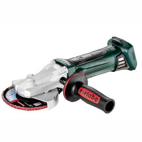 Metabo 18V 125mm Flat Head Angle Grinder With Quick Locking Nut In MetaLoc II Case - Tool Only1