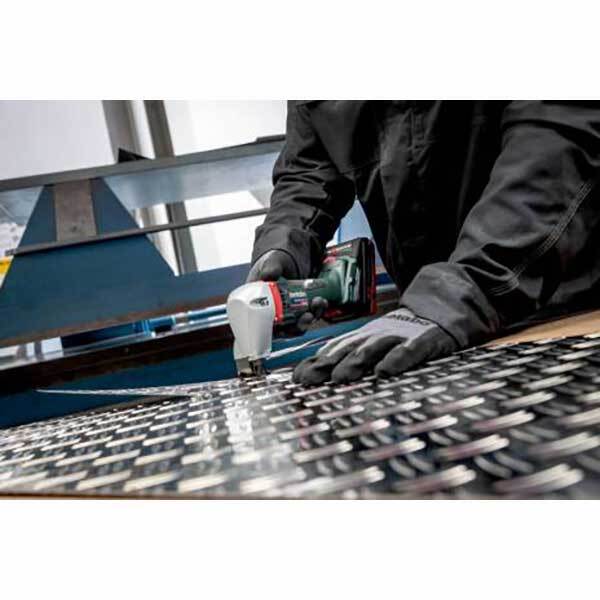 Metabo 18V 1.6mm Brushless Metal Sheet Shears - (Tool Only) 601615850 - AIMS Industrial Supplies