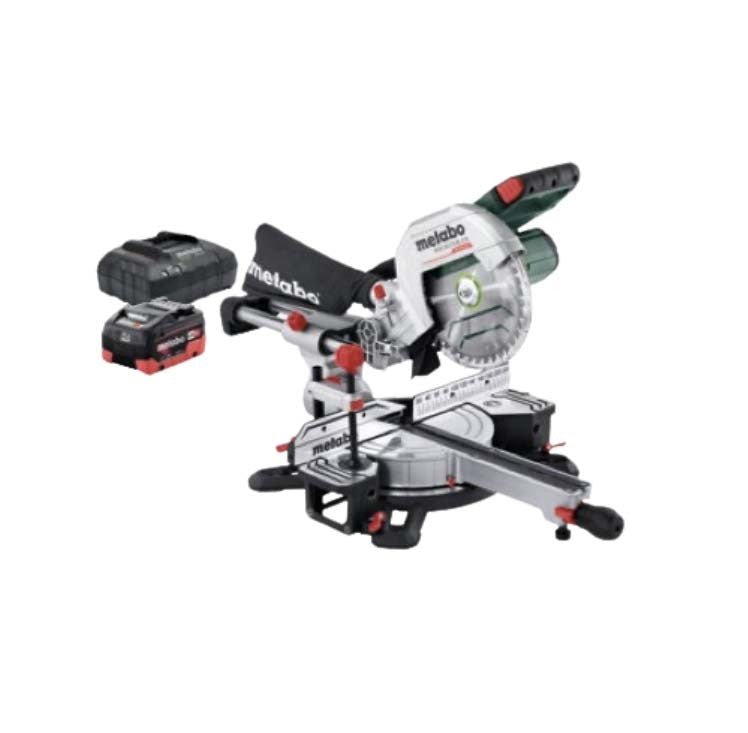 Metabo 18V - 216mm Brushless Sliding Mitre Saw Kit - AU61421600 - AIMS Industrial Supplies