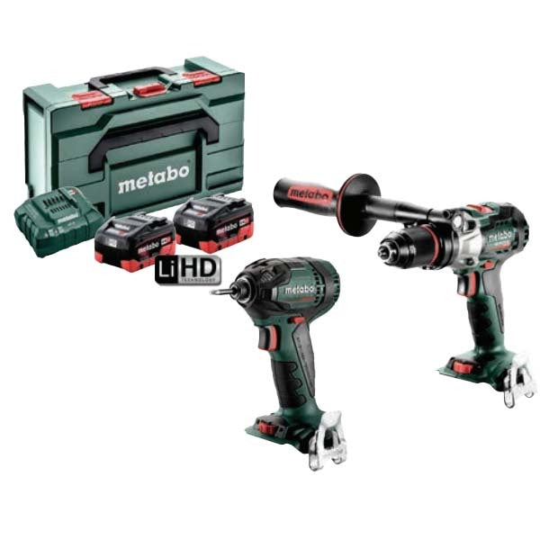 Metabo 18V 4.0Ah Brushless LTX Hammer Drill & Impact Driver Kit - AU68201640