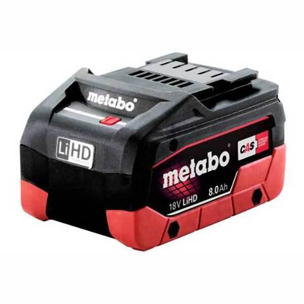 Metabo 18V 8.0 Ah LiHD Battery Pack - 625369000