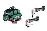 Metabo 18V Brushless 2 Piece Nibbler & Shear Kit - AU682037401