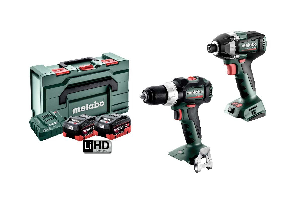 Metabo 18V Brushless Hammer Drill/Impact Driver Kit -  AU682038501