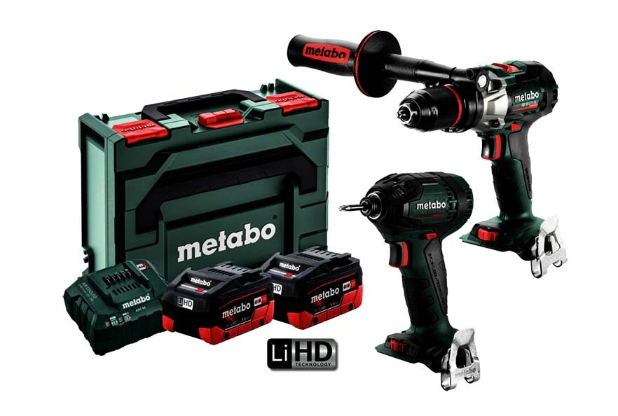 Metabo 18V Brushless LTX Hammer Drill & Impact Driver Kit - AU68200955