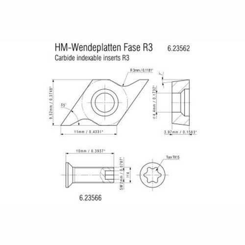 Metabo 18V Metal Bevelling Tool KFM 18 LTX 3 RF (Tool Only) - 6017548406