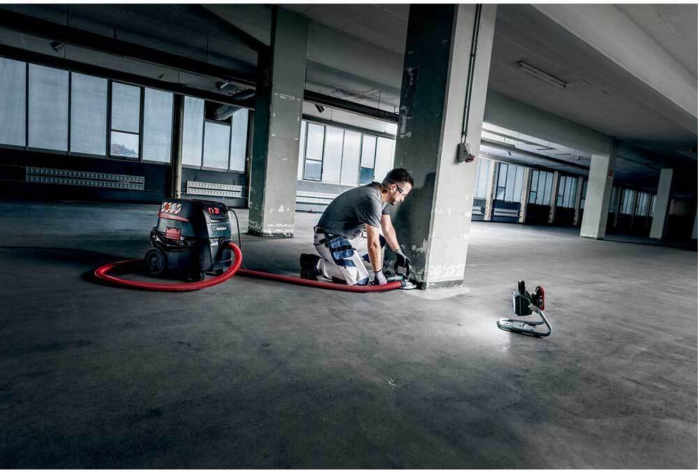Metabo 1900W 125mm Renovation Grinder 3800-8200rpm 603825710 - AIMS Industrial Supplies
