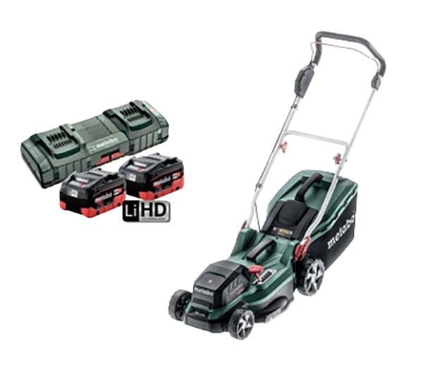 Metabo 36V (18Vx2) 5.5Ah Cordless Lawn Mower Kit - AU60171600 - AIMS Industrial Supplies
