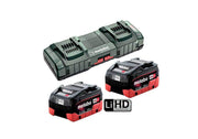 Metabo 5.5 LiHD DUO KIT - LiHD ASC 145 Duo Starter Pack & ASC 145 Charger - AIMS Industrial Supplies