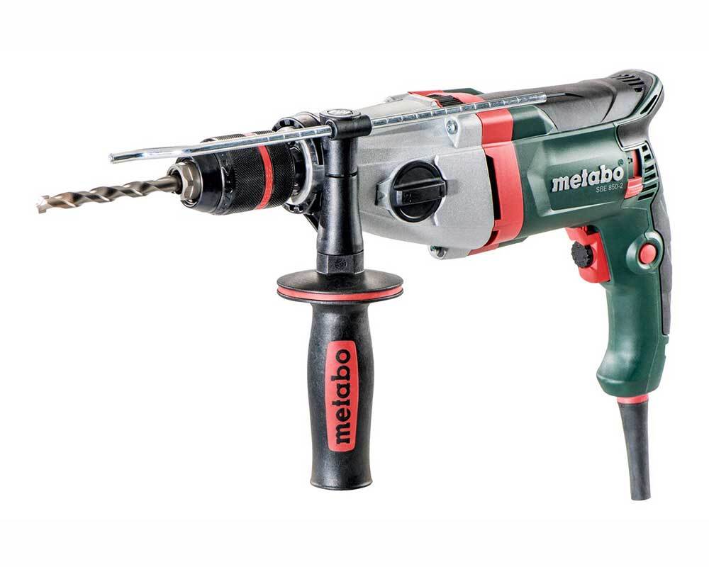 Metabo 850W Impact Drill Geared Chuck 3100rpm 6007825301
