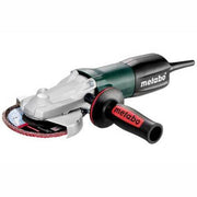 Metabo 900W Flat-Head Angle Grinder, Quick Locking Nut - WEF 9-125 PLUS1
