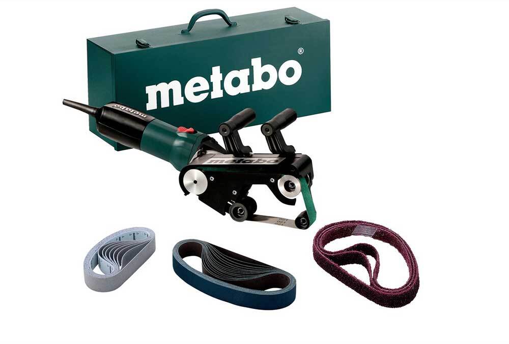 Metabo 900W Tube Belt Sander Set 602183510 - AIMS Industrial Supplies