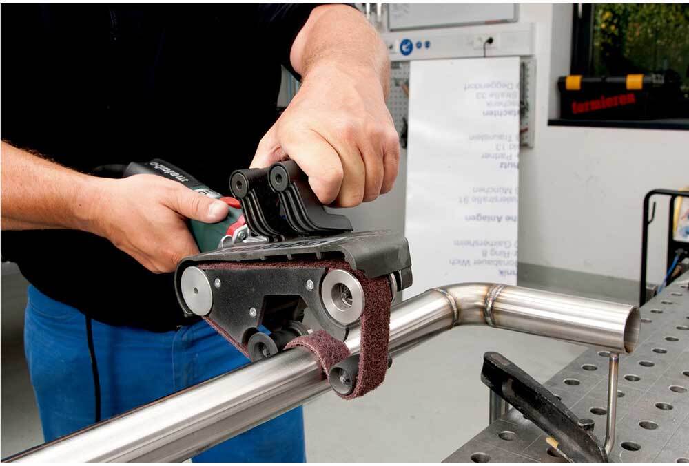 Metabo 900W Tube Belt Sander Set 6021835104