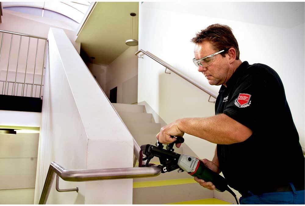 Metabo 900W Tube Belt Sander Set 6021835106