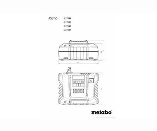 Metabo Air Cooled Charger - AIMS Industrial Supplies