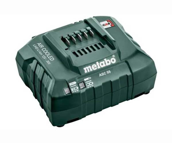Metabo Air Cooled Slide-On Battery Pack Charger 55W (ASC 55), 12 -36V