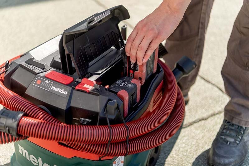 Metabo AS 36 - 18 L 20 PC - CC Cordless Vacuum Cleaner (Tool Only) - AIMS Industrial Supplies