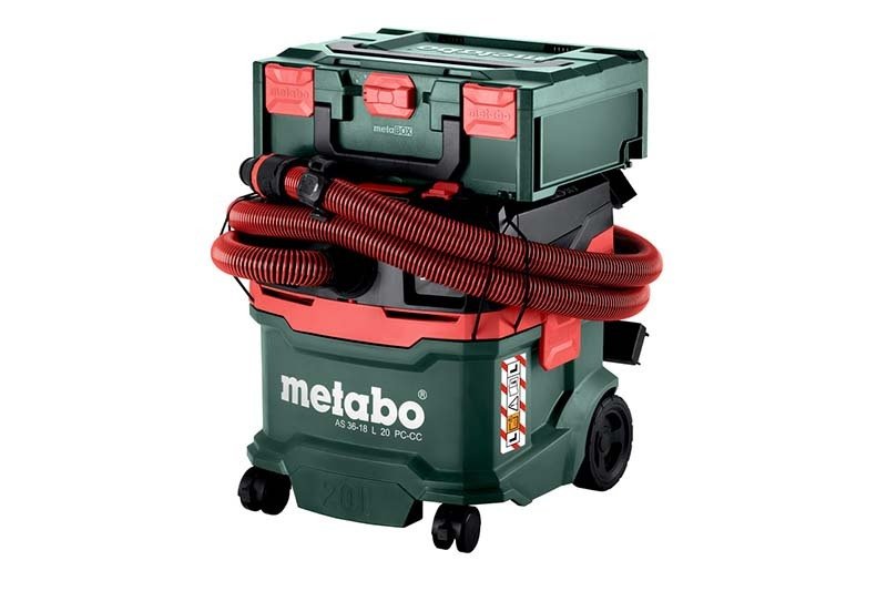 Metabo AS 36 - 18 L 20 PC - CC Cordless Vacuum Cleaner (Tool Only) - AIMS Industrial Supplies