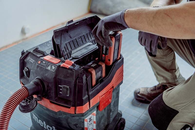 Metabo AS 36 - 18 M 30 PC - CC Cordless Vacuum Cleaner (Tool Only) - AIMS Industrial Supplies