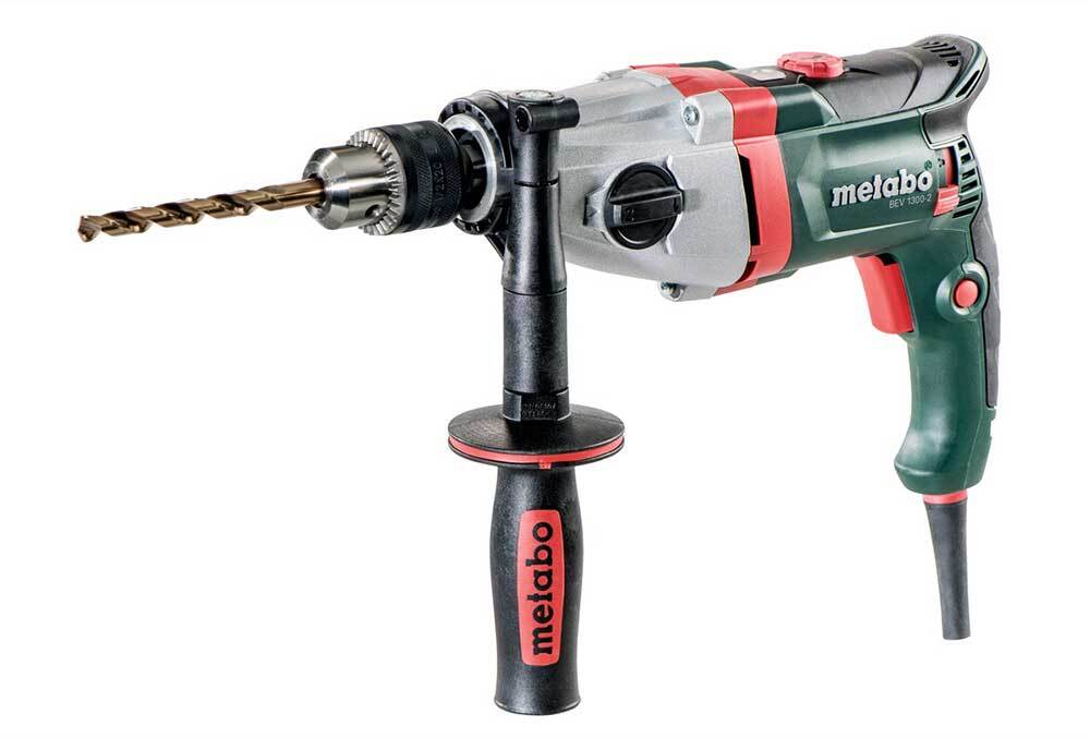 Metabo BEV 1300-2 1300W 2 Speed Drill 3100rpm 600574000 - AIMS Industrial Supplies