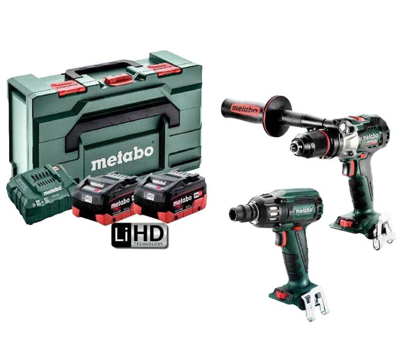 Metabo Brushless LTX Hammer Drill & Impact Wrench Combo Kit1