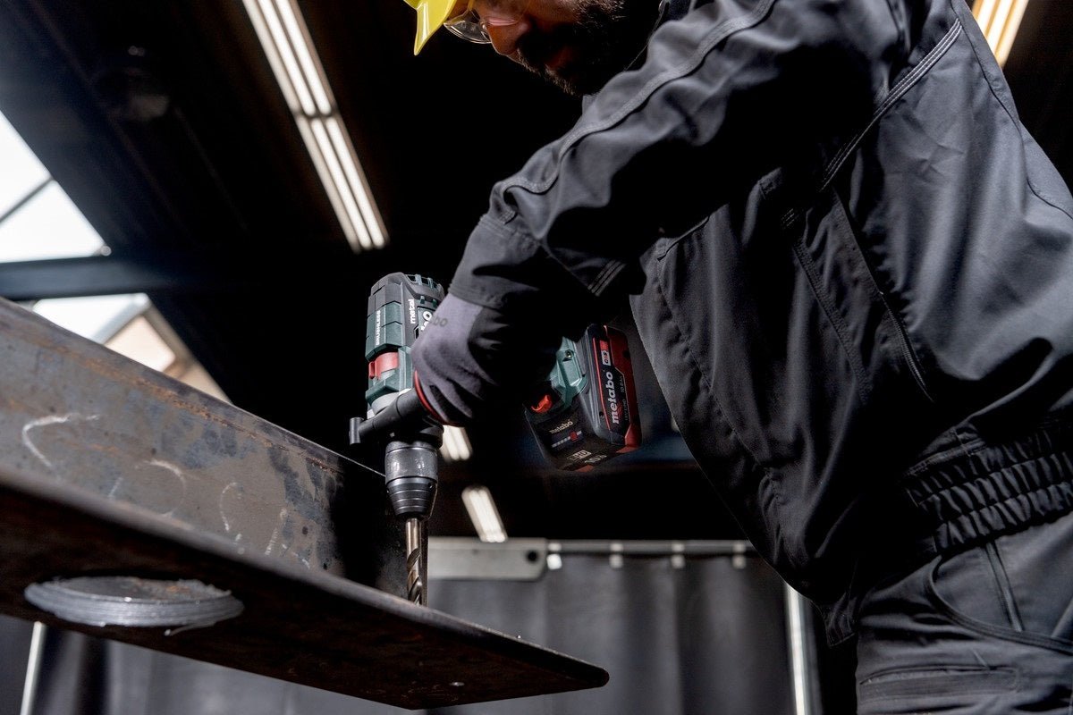 Metabo BS 18 LTX - 3 BL I Metal 18V Brushless 3 Speed Drill W/ Anti - Kick - Back 130Nm - Tool Only - AIMS Industrial Supplies