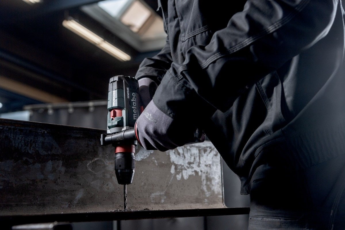 Metabo BS 18 LTX - 3 BL Q I Metal 18V Brushless Drill W/ Anti - Kick - Back & Re - Tensioning Quick Chuck - AIMS Industrial Supplies