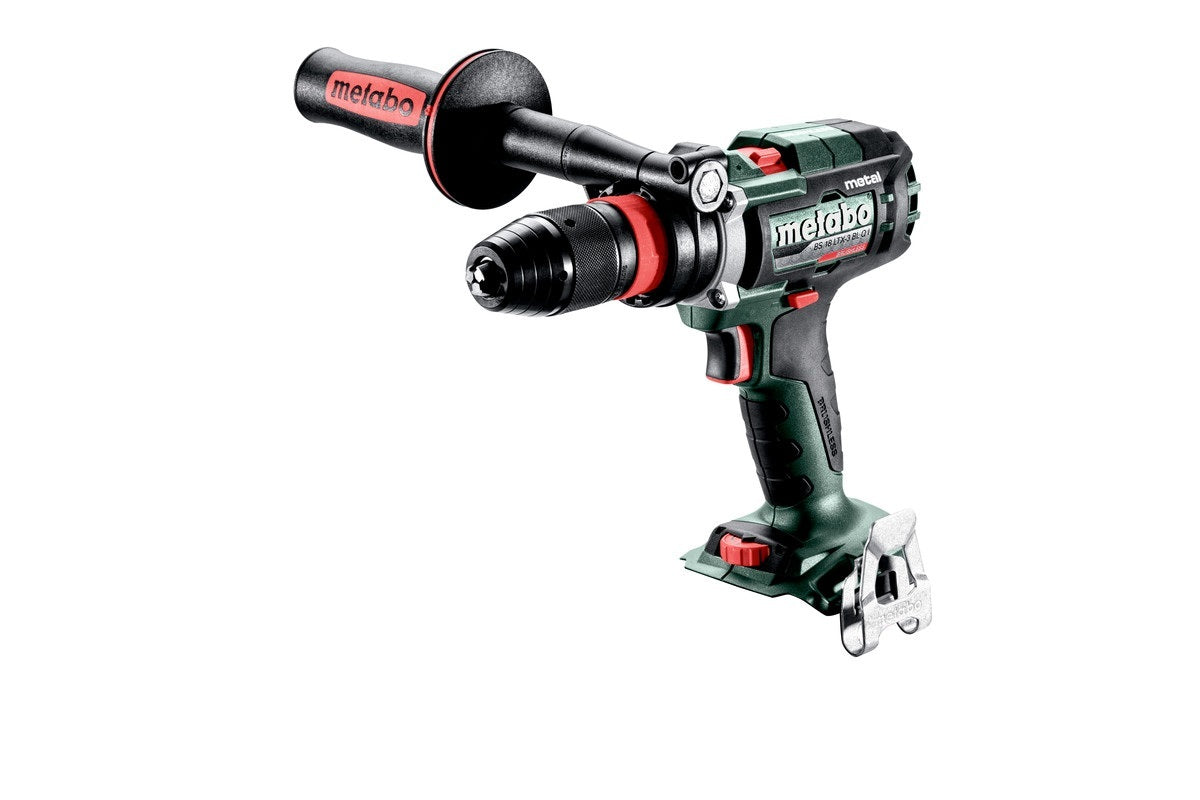 Metabo BS 18 LTX-3 BL Q I Metal 18V Brushless Drill W/ Anti-Kick-Back & Re-Tensioning Quick Chuck1