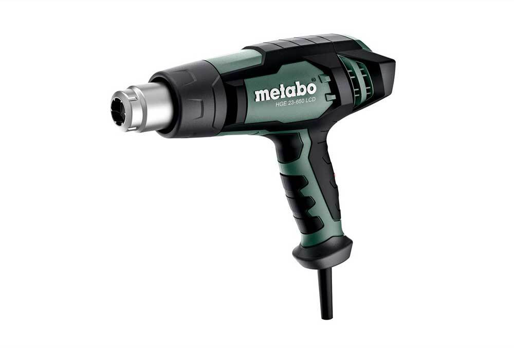 Metabo HGE 23-650 LCD 2300W Heat Gun With LCD Variable Stage 80-650°C 603065000 - AIMS Industrial Supplies