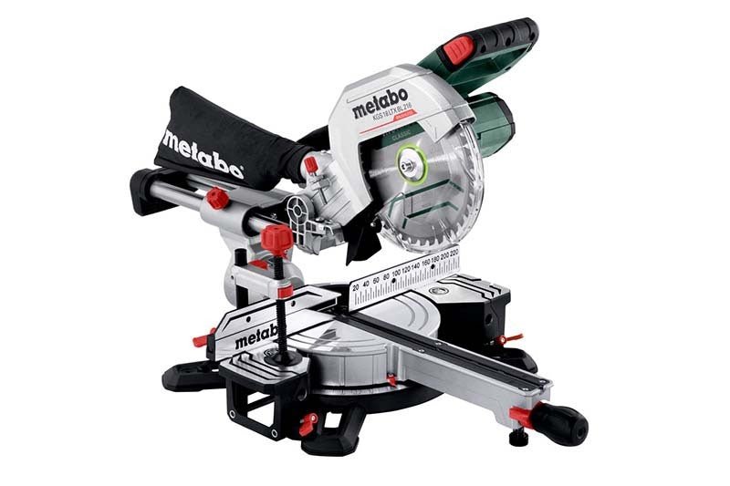Metabo KGS 18 LTX BL 216 - 18V Cordless Mitre Saw - Tool Only - AIMS Industrial Supplies