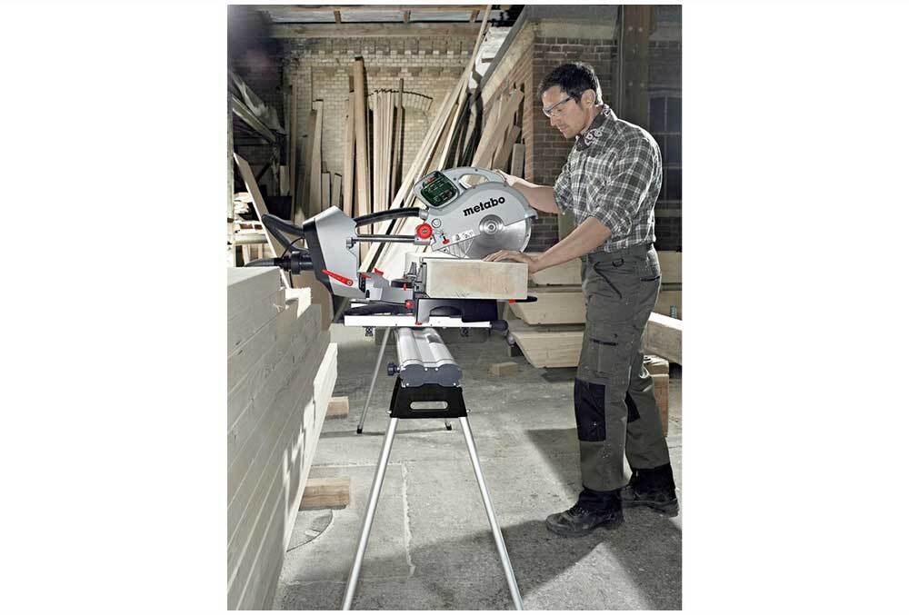 Metabo KGS 315 Plus 2200W 315 x 30mm Sliding Compound Mitre Saw 103150000 - AIMS Industrial Supplies