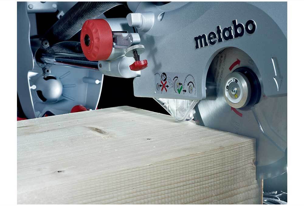 Metabo KGS 315 Plus 2200W 315 x 30mm Sliding Compound Mitre Saw 103150000 - AIMS Industrial Supplies