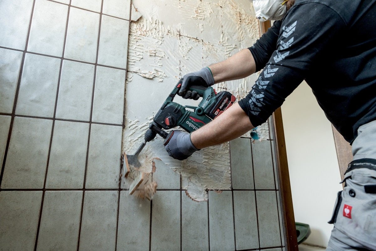 Metabo KH 18 LTX BL 24 18V Cordless Rotary Hammer Drill 3 Mode (Tool Only) - AIMS Industrial Supplies