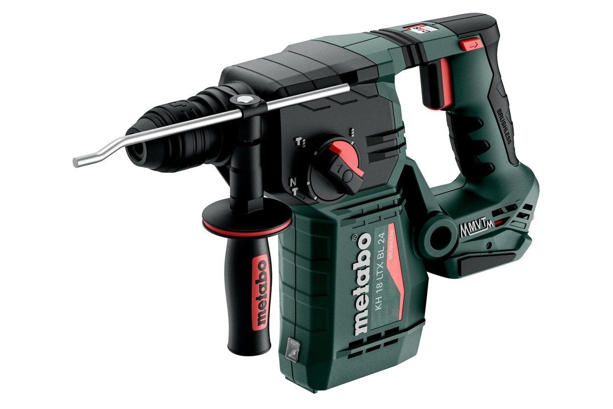 Metabo KH 18 LTX BL 24 18V Cordless Rotary Hammer Drill 3 Mode (Tool Only) - AIMS Industrial Supplies