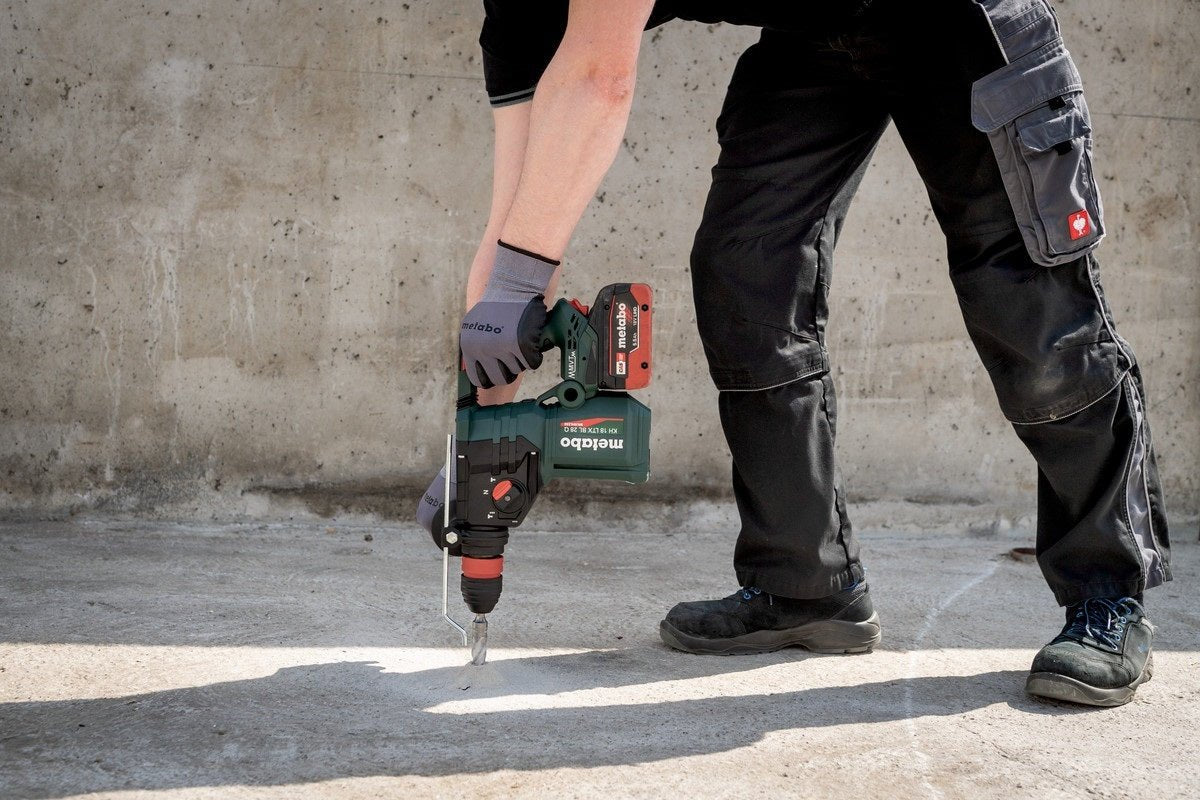 Metabo KH 18 LTX BL 28 Q 18V Cordless Rotary Hammer Drill 3 Mode With Quick Chuck (Tool Only) - AIMS Industrial Supplies