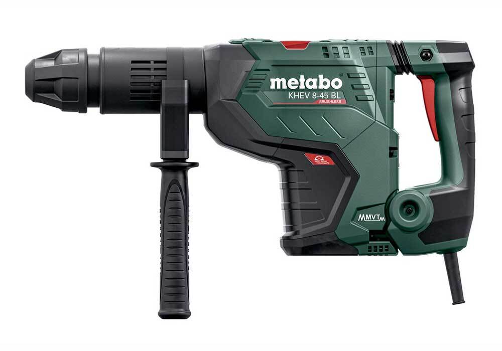 Metabo KHEV 8-45 BL Brushless SDS Max Rotary Hammer 1500W, 2 Mode2
