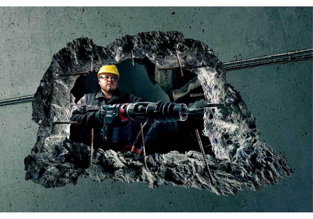 Metabo KHEV 8-45 BL Brushless SDS Max Rotary Hammer 1500W, 2 Mode6