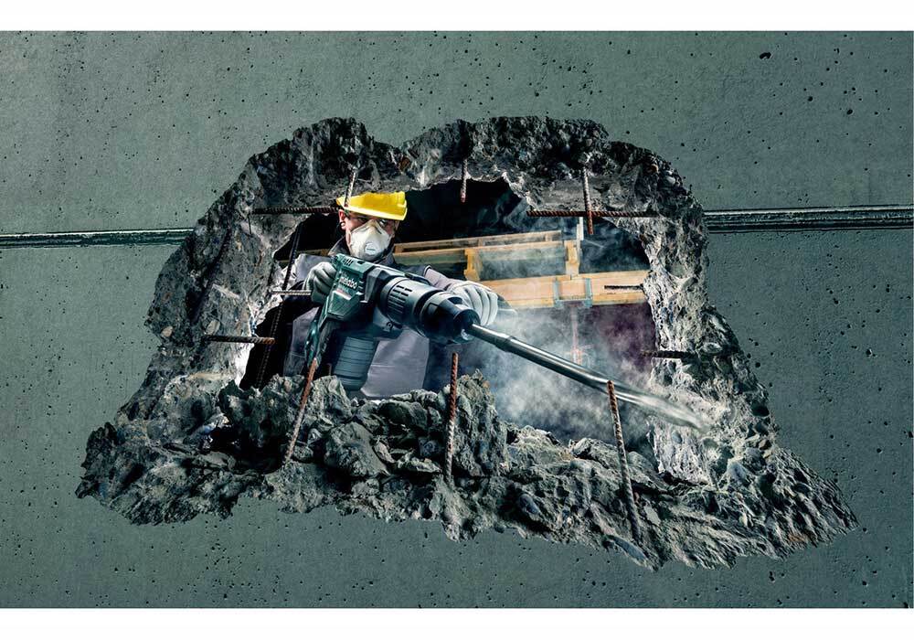 Metabo KHEV 8-45 BL Brushless SDS Max Rotary Hammer 1500W, 2 Mode7