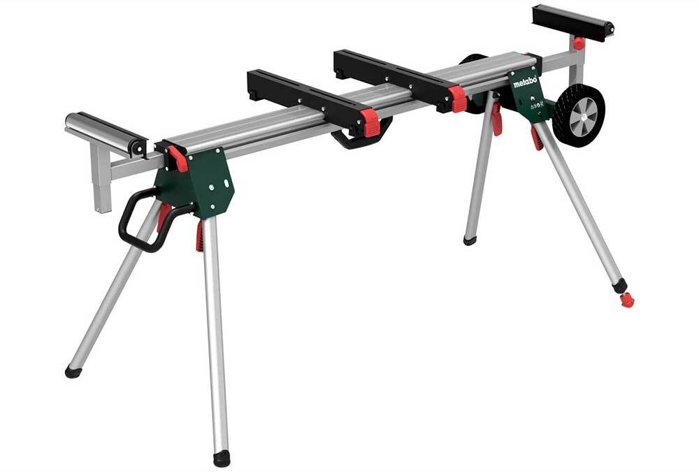 Metabo KSU 401 Mitre Saw Stand With Wheels 168-400cm 629006000 - AIMS Industrial Supplies