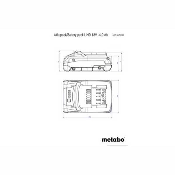 Metabo LiHD Battery Pack3