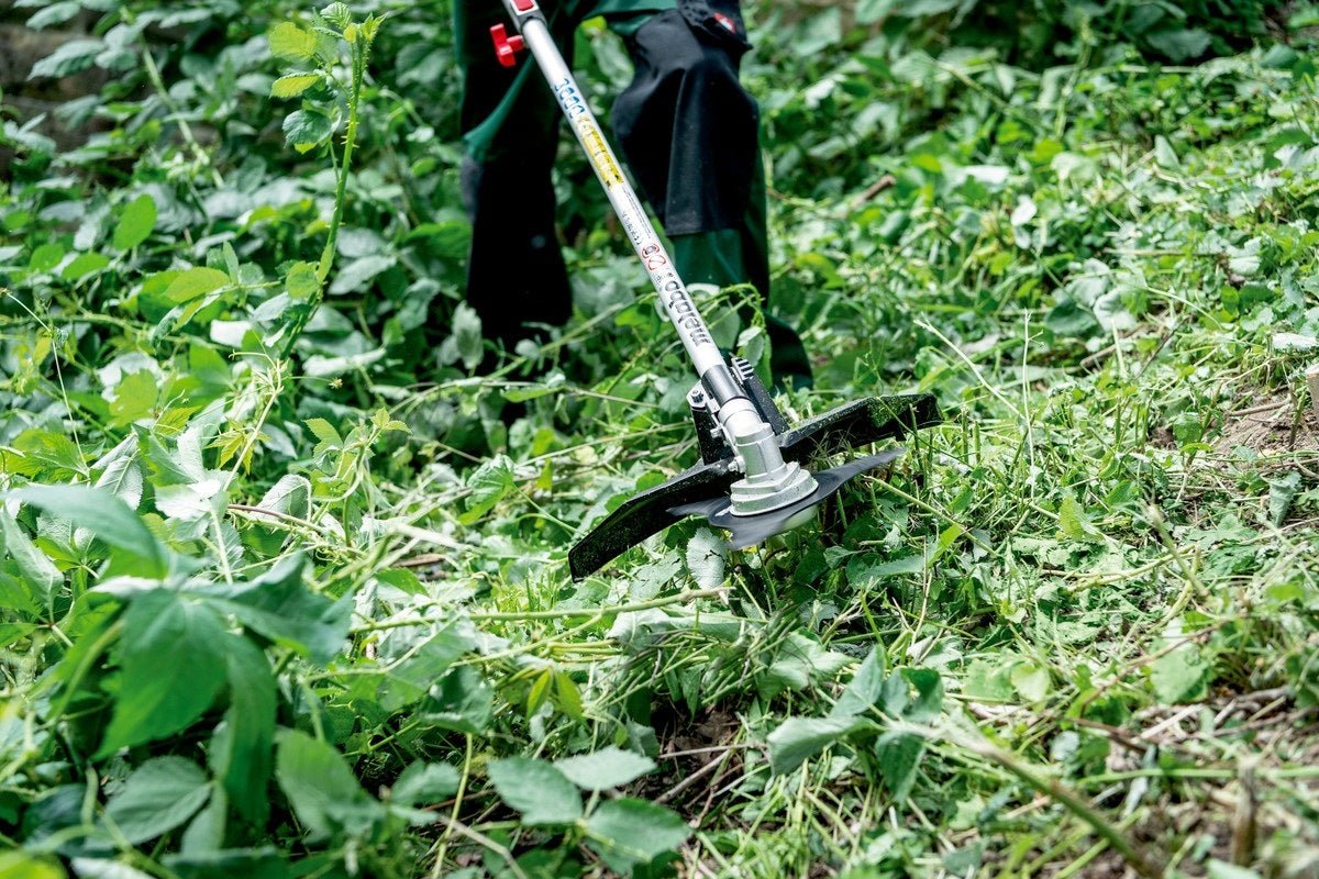 Metabo MA - FS 40 Brush Cutter 400mm Multi - Function Powerhead Attachment - AIMS Industrial Supplies