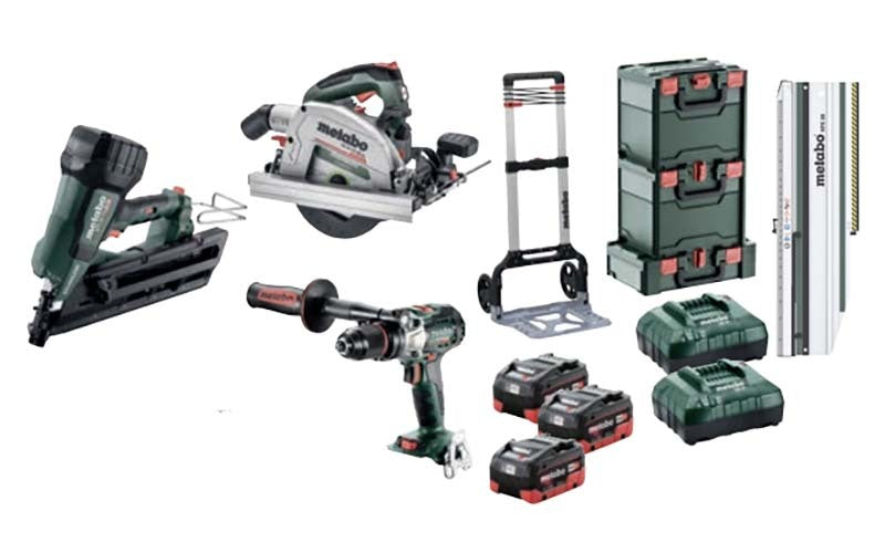 Metabo MET18BL3MB3HD5.5HC 18V Brushless Framing Kit - AU683078501