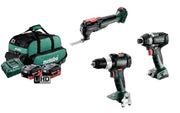 Metabo MET18BL3SB2HD5.5CV 18V 5.5Ah Brushless 3 Piece Combo Kit - AU68300750 - AIMS Industrial Supplies