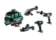 Metabo MET18BL4SB2HD5.5EV 18V 5.5Ah Cordless Brushless 4 Piece Kit - AU684032501