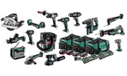 Metabo MET18MX15LB4HD455GU Cordless Combo Kit, 15 Pieces - AU690002301