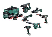 Metabo MET18MX6LB3HD5.5EZ 18V 5.5Ah Cordless Brushless 6 Piece Kit - AU686012501