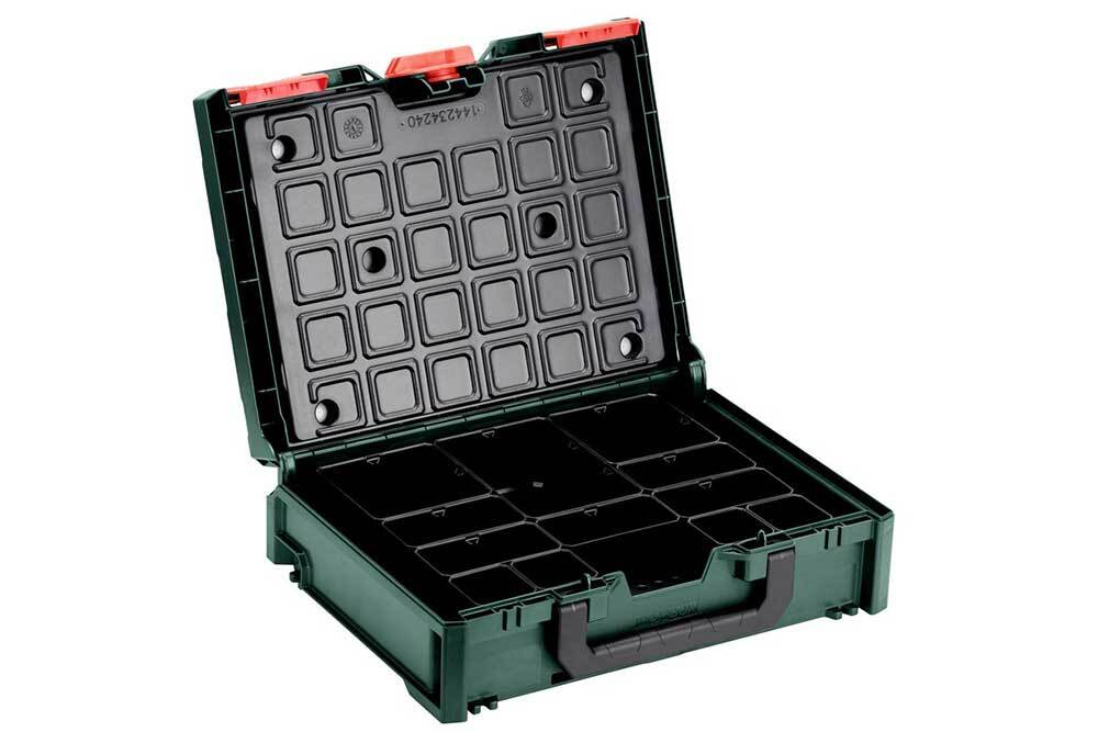 Metabo metaBOX 118 Organiser 12 Sortimo Insertion Boxes 6268970001