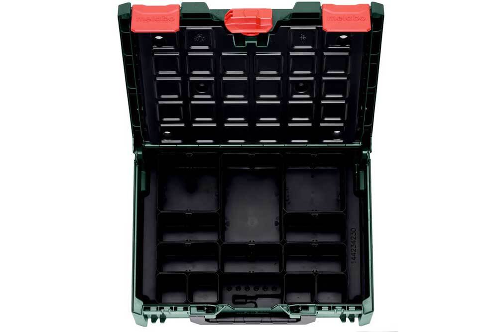 Metabo metaBOX 118 Organiser 12 Sortimo Insertion Boxes 6268970004