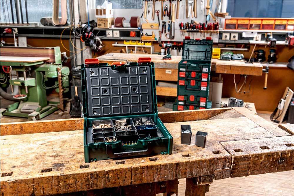Metabo metaBOX 118 Organiser 12 Sortimo Insertion Boxes 6268970007