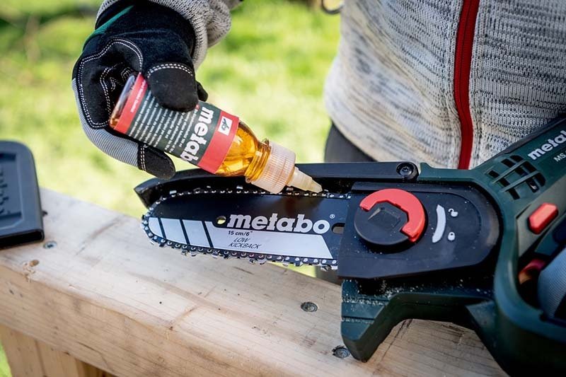 Metabo MS 18 LTX 15 (600856850) Cordless Pruning Saw (Tool Only) - AIMS Industrial Supplies