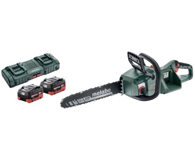 Metabo MS 36 - 18 LTX BL 40 5.5 DUO K 2 x 18V Brushless Chainsaw 400mm Kit - AIMS Industrial Supplies